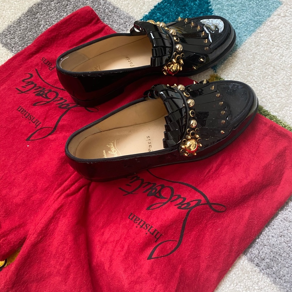 ❗️Wmns CHRISTIAN LOUBOUTIN PATENT LOAFERS❗️